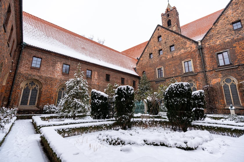 Wirydarz w Muzeum Architektury we Wrocławiu
